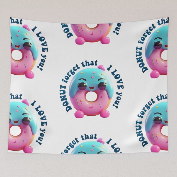 Item preview, Donut Pun Kawaii| Funny sayings| Donut Puns| Donut forget that I love you designed and sold by Createya.