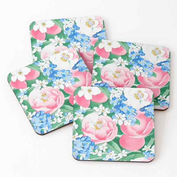 Item preview, Roses nd forgetmenots designed and sold by SophieClimaArt.