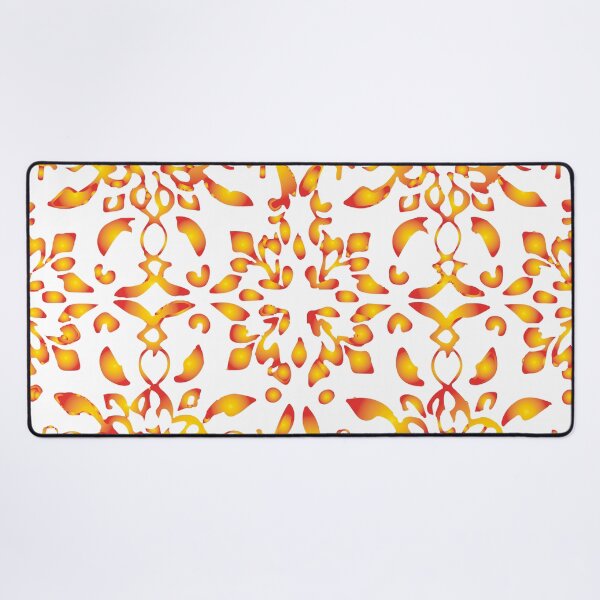 Item preview, Mosaico azulejo flores vermelho amarelo fogo designed and sold by GirlaineSQ.