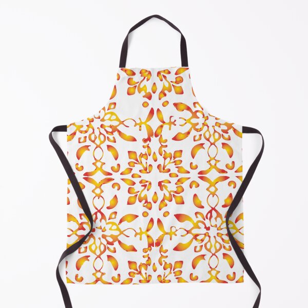 Item preview, Mosaico azulejo flores vermelho amarelo fogo designed and sold by GirlaineSQ.