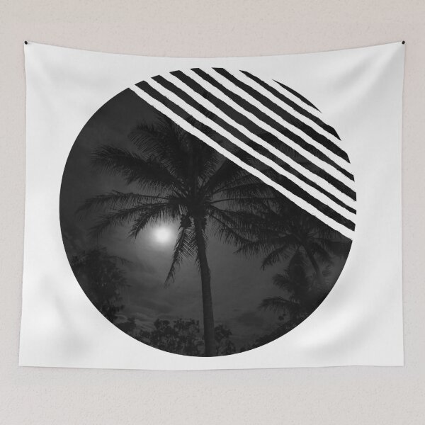 Item preview, Moon behind the palm designed and sold by Apatche Revealed.