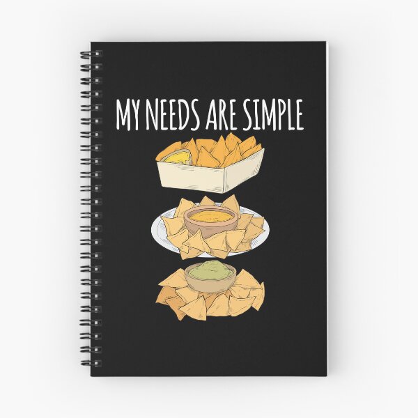 Item preview, My Needs Are Simple Funny Cheese Nachos designed and sold by kamrankhan.