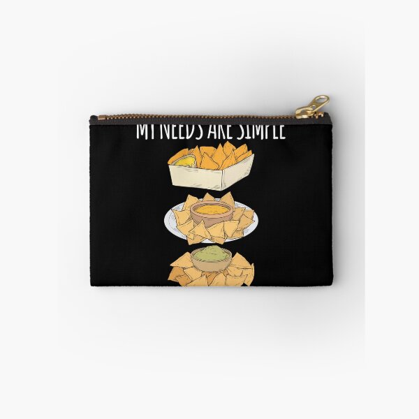Item preview, My Needs Are Simple Funny Cheese Nachos designed and sold by kamrankhan.