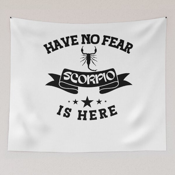 Item preview, Scorpio Zodiac Have No Fear Funny  designed and sold by Vytrix.