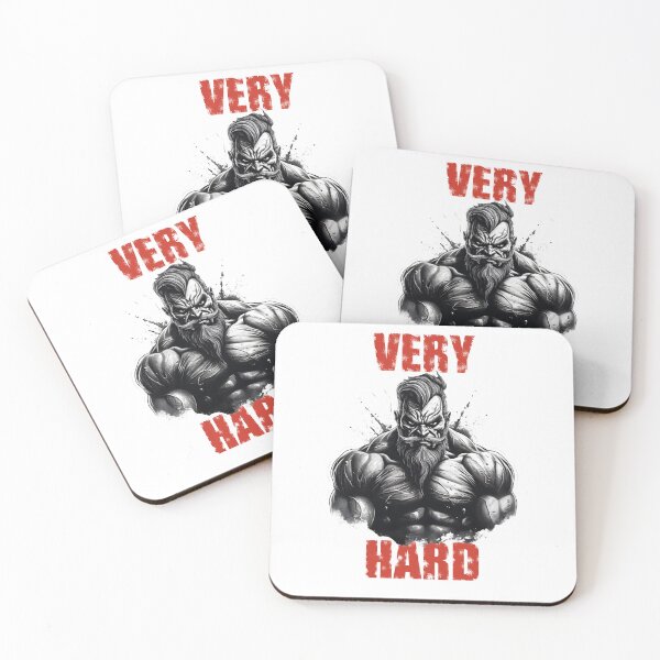Item preview, VERY HARD bodybuilder motivation designed and sold by Lekiam.
