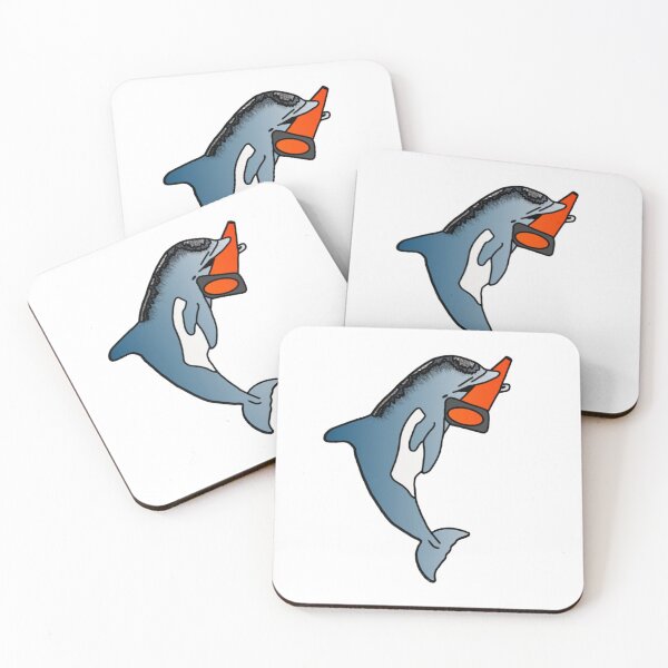 Item preview, The Christmas Miracle Dolphin Cone Construc-Cetacean designed and sold by Allysha Lazar.