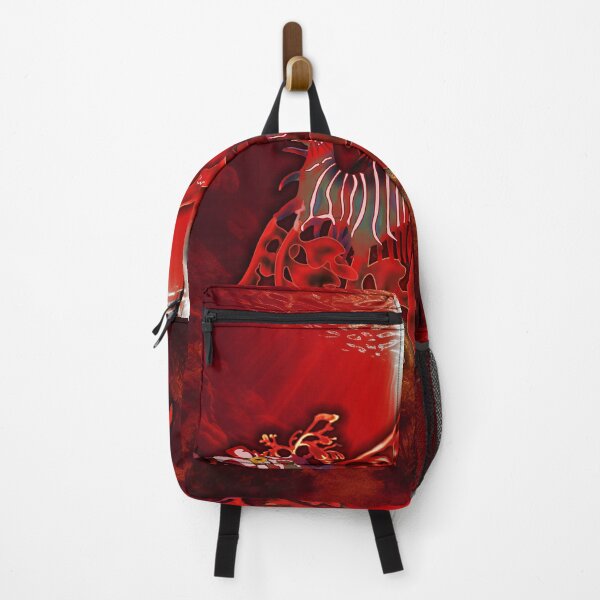 Item preview, leafy seadragon in red designed and sold by cycosper.