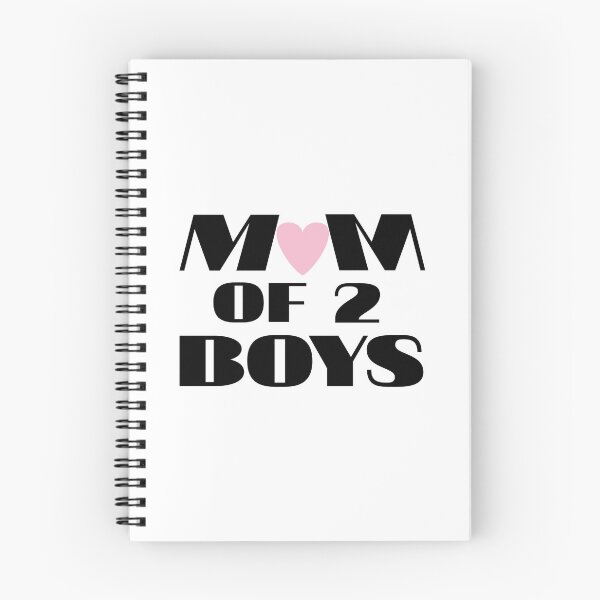 Item preview, MOM OF 2 BOYS designed and sold by RendoRed.