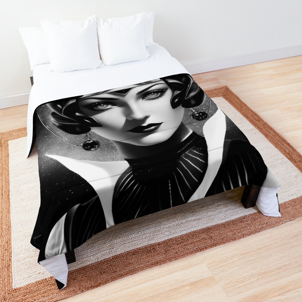 Xendenia Of The House Of Troust AI Concept Art by Xzendor7 - An Elite Space Navigator 3 Xendenia Of The House Of Troust Beautiful AI Concept Art by Portrait Xzendor7 Comforter