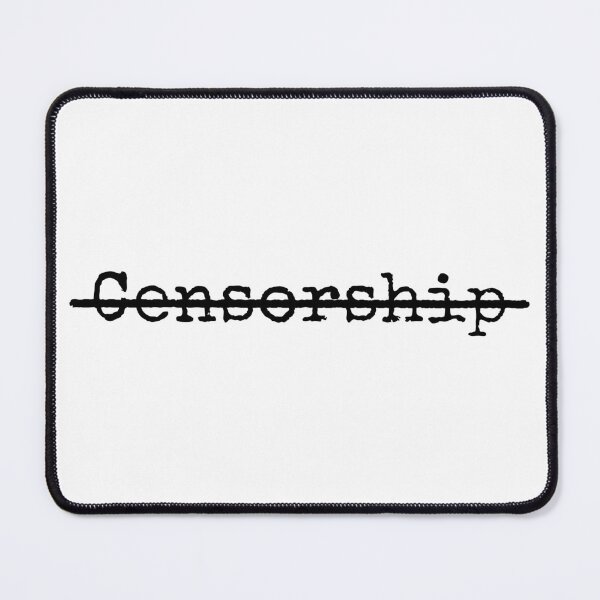 Item preview, Censorship (Black) designed and sold by DrRoger.
