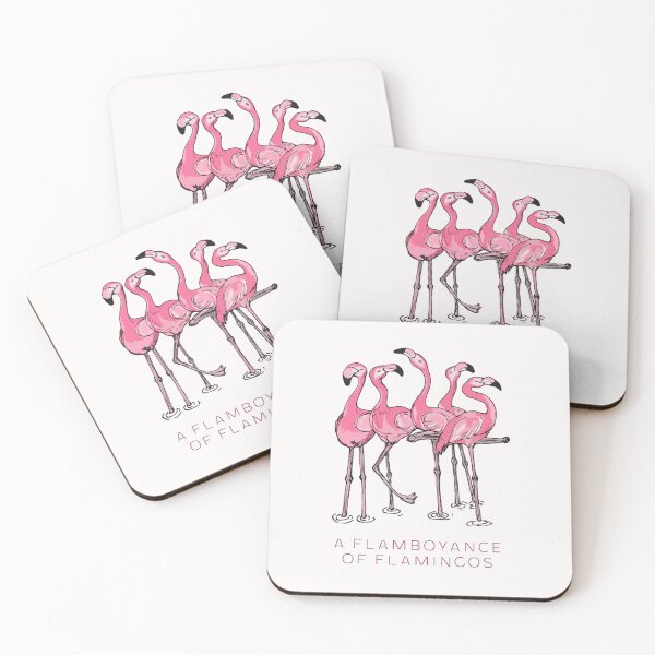 Item preview, Flamingos 4 designed and sold by Salt & Keep.
