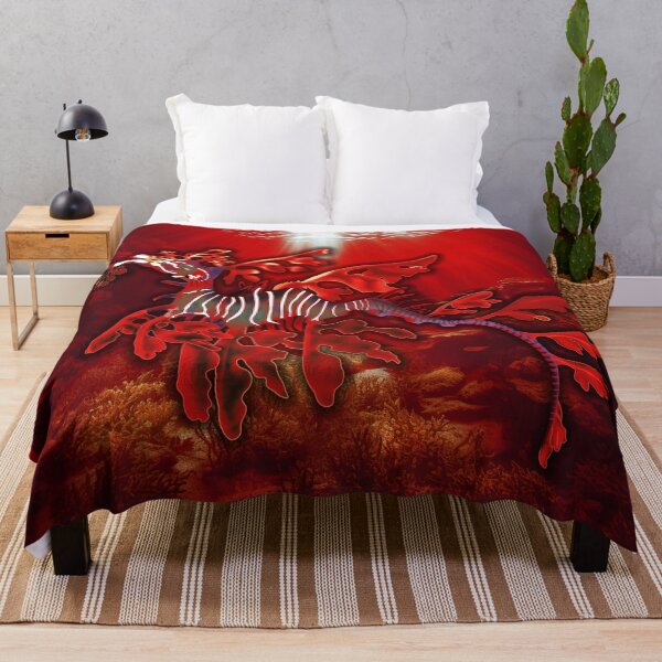 Item preview, Red Leafy Seadragon for Mom designed and sold by cycosper.