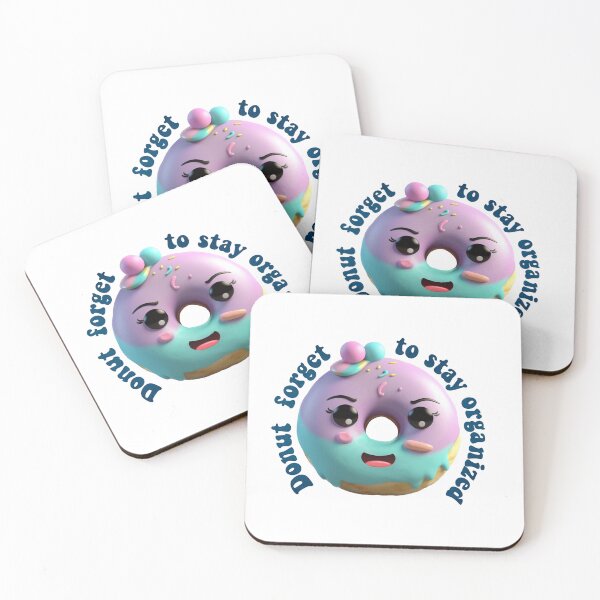 Item preview, Donut Pun Kawaii| Funny sayings| Donut Puns| Donut forget to stay organized designed and sold by Createya.