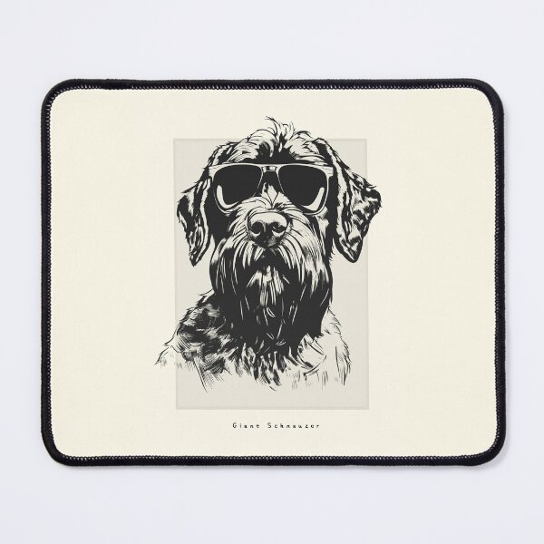 Artikelvorschau, Giant Schnauzer Digital Sketch Drawing Illustration entworfen und verkauft von rafaeltto.