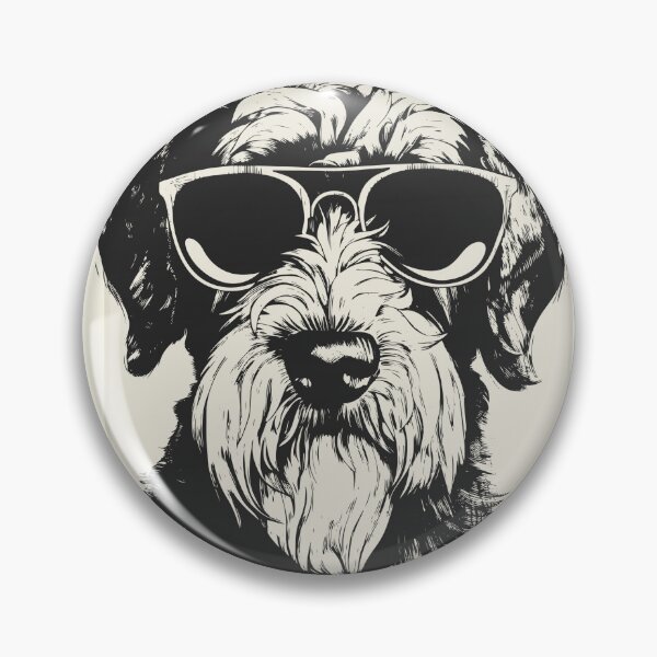 Item preview, Giant Schnauzer Digital Sketch Drawing Illustration designed and sold by rafaeltto.