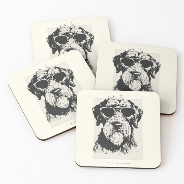 Item preview, Giant Schnauzer Digital Sketch Drawing Illustration designed and sold by rafaeltto.