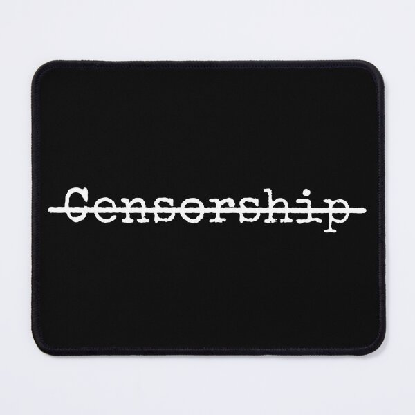 Item preview, Censorship (White) designed and sold by DrRoger.