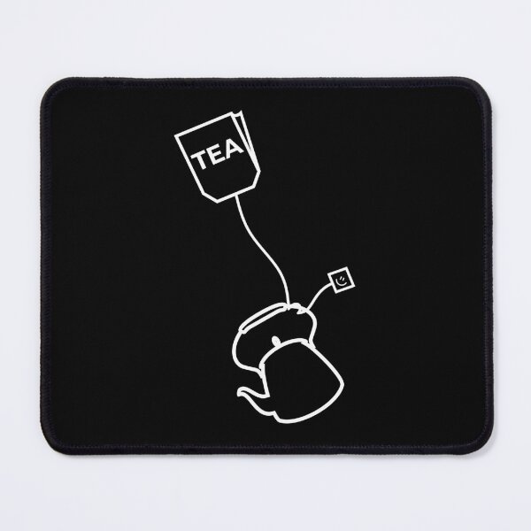 Item preview, Tea bag and kettle (white) designed and sold by Aceofspace3000.