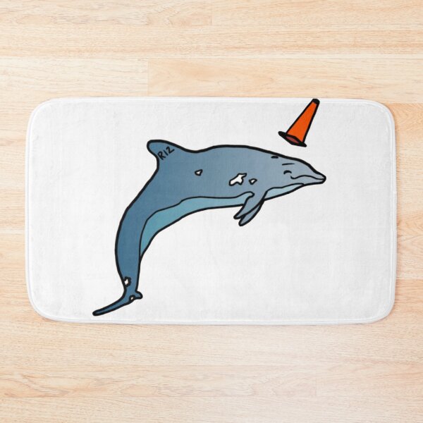Item preview, The FL Keys Dolphin Play Time Uni Cone designed and sold by Allysha Lazar.