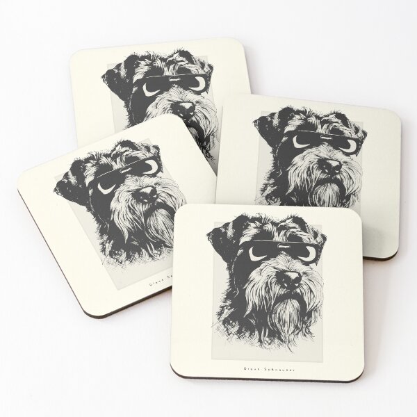 Item preview, Giant Schnauzer Digital Sketch Drawing Illustration designed and sold by rafaeltto.