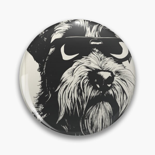 Item preview, Giant Schnauzer Digital Sketch Drawing Illustration designed and sold by rafaeltto.