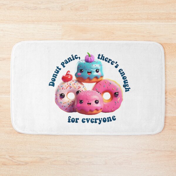Item preview, Donut Pun Kawaii| Funny sayings| Donut Puns| Donut panic, there's enough for everyone designed and sold by Createya.