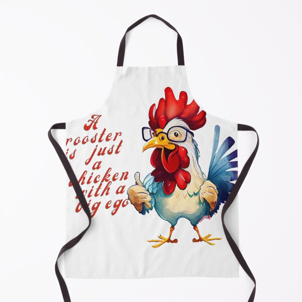 Item preview, A Rooster is just a chicken with a big ego designed and sold by Art-of-Reda.