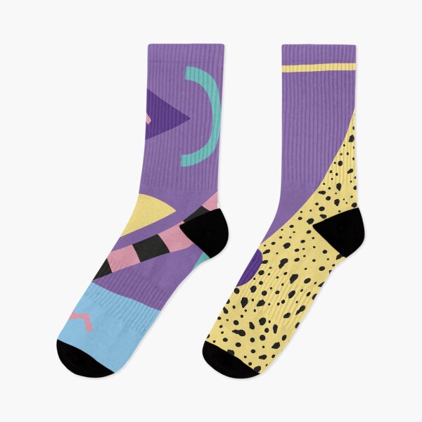 Aperçu de l'œuvre Motif Memphis 45 - Rétro années 90/80 créée et vendue par GraphicWave.