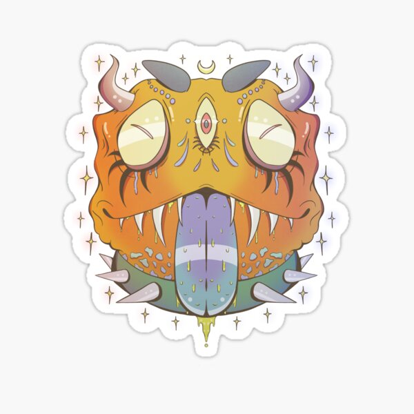 SCP-682 Holographic Sticker 