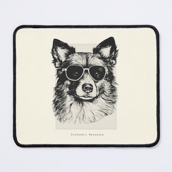 Item preview, Icelandic Sheepdog Digital Sketch Drawing Illustration designed and sold by rafaeltto.