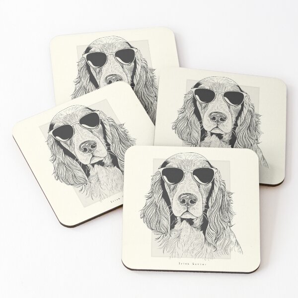 Artikelvorschau, Irish Setter Digital Sketch Drawing Illustration entworfen und verkauft von rafaeltto.