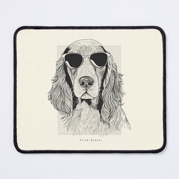 Artikelvorschau, Irish Setter Digital Sketch Drawing Illustration entworfen und verkauft von rafaeltto.