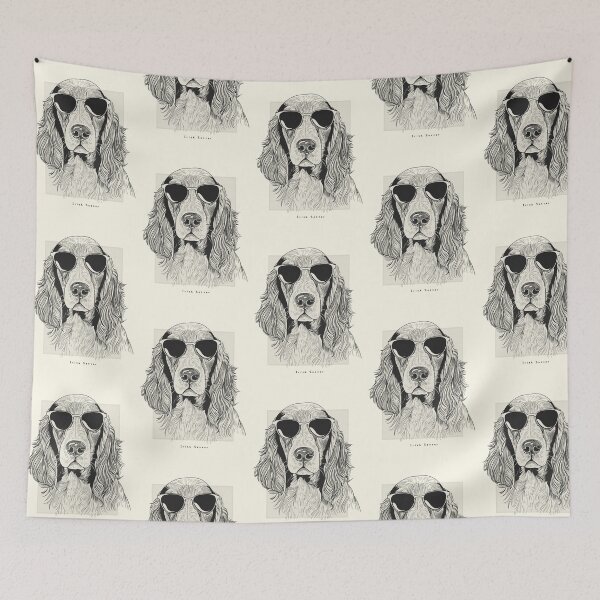 Item preview, Irish Setter Digital Sketch Drawing Illustration designed and sold by rafaeltto.