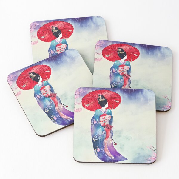 Item preview, Geisha in the Rain designed and sold by Bunko No Toyo.