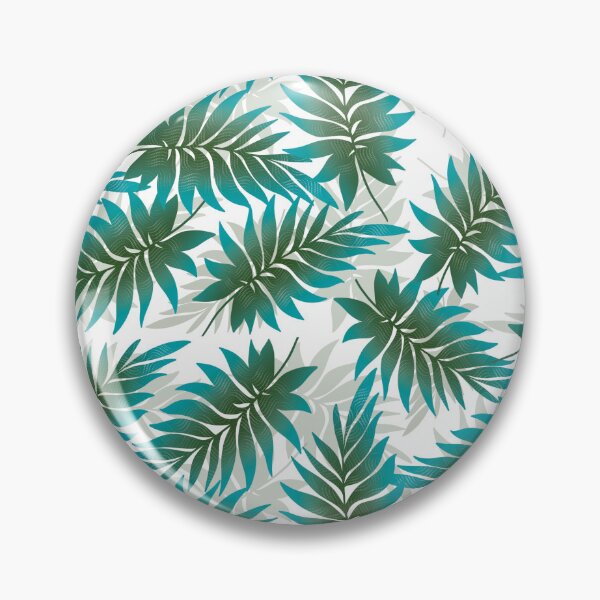 Item preview, Tropical Fern Leaves - Turquoise designed and sold by JaselviiStudio.