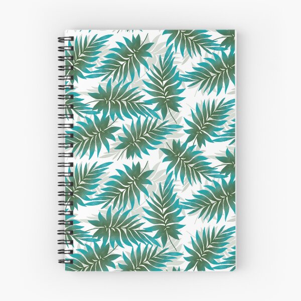 Item preview, Tropical Fern Leaves - Turquoise designed and sold by JaselviiStudio.