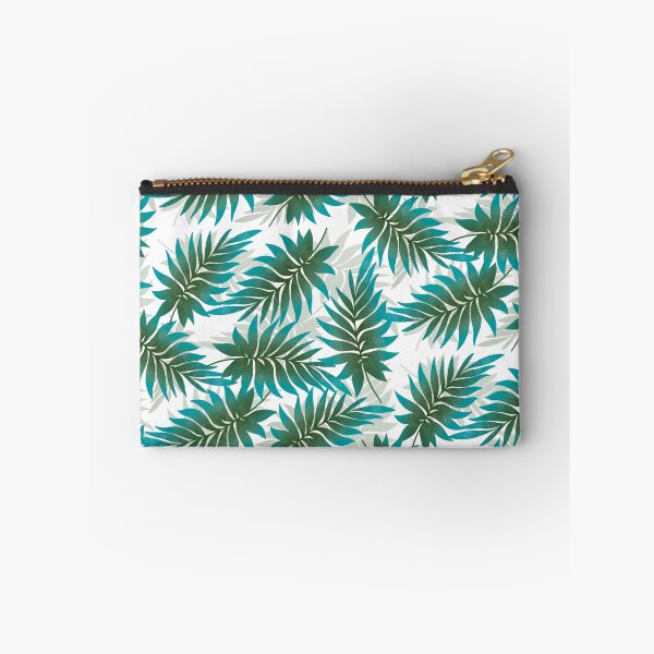 Item preview, Tropical Fern Leaves - Turquoise designed and sold by JaselviiStudio.
