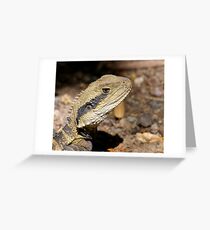 Eastern Water Dragon Greeting Card