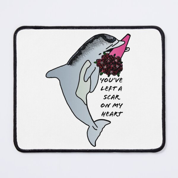 Item preview, The Christmas Miracle Dolphin You’ve Left a Scar on My Heart  designed and sold by Allysha Lazar.