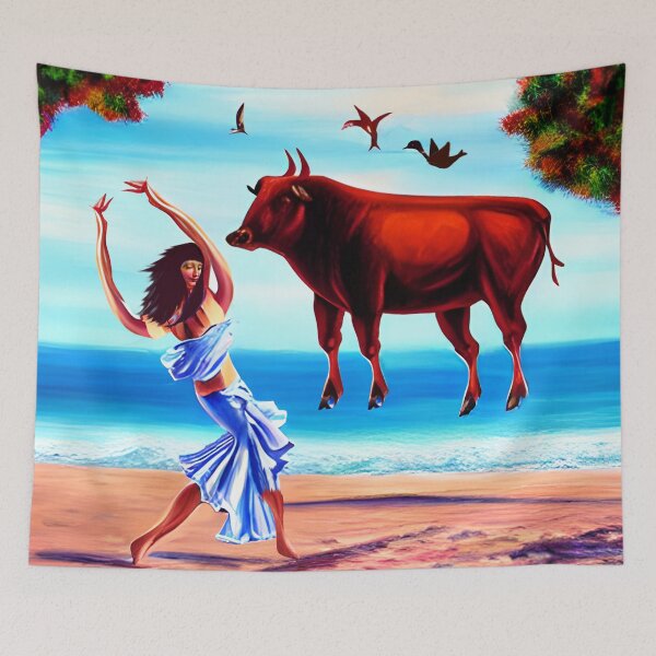 Item preview, Dancer on the beach designed and sold by Artbellachi.