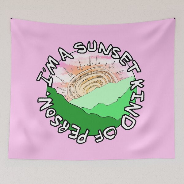 Item preview, I'm A Sunset Person designed and sold by BobbyMillsArt.