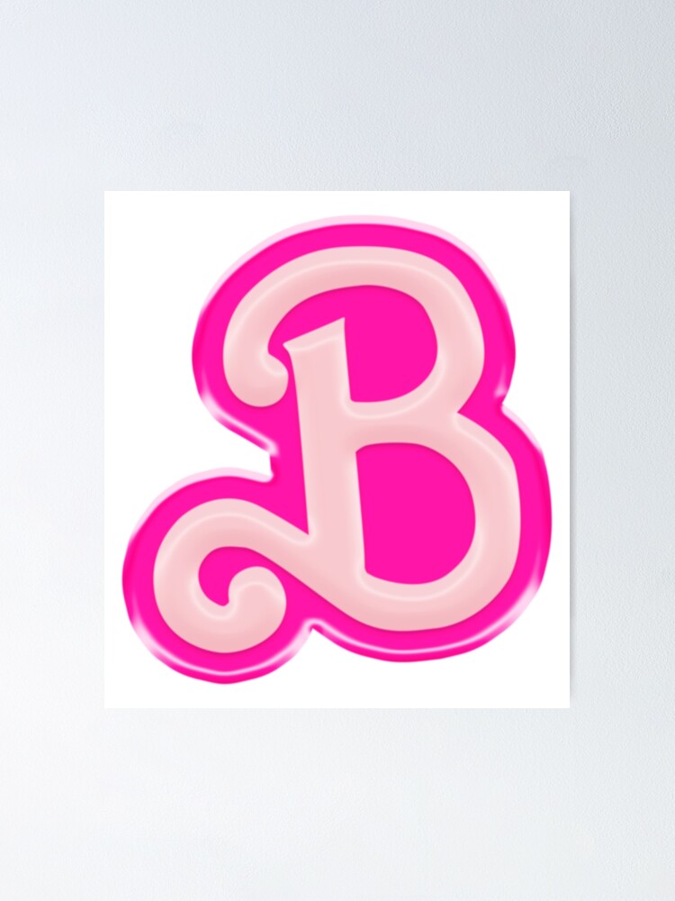 Embankment tage medicin underordnet Barbie Logo" Poster for Sale by Guilherme Rodrigues | Redbubble