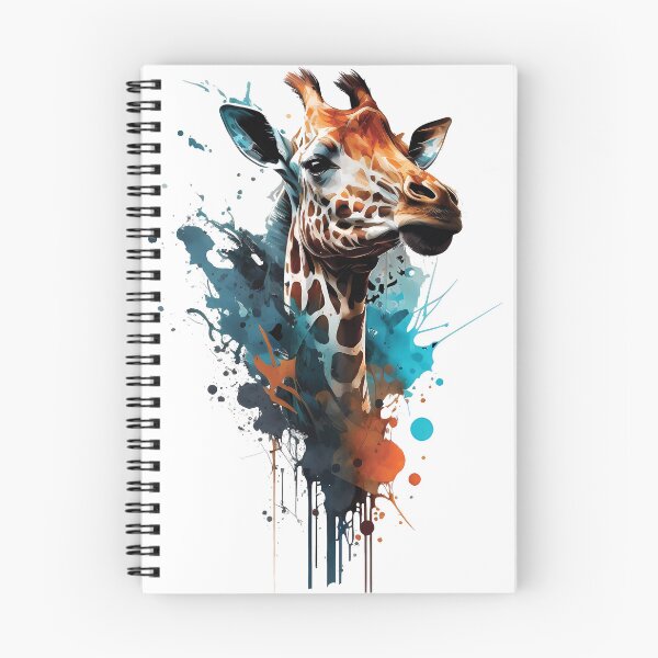Item preview, Giraffe, a Long Neck and Distinctive Spotted Coat Animal designed and sold by MVDigitalArt.