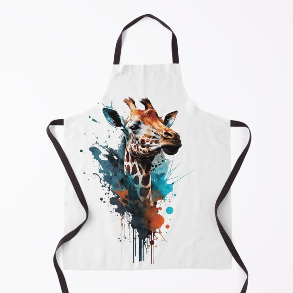 Item preview, Giraffe, a Long Neck and Distinctive Spotted Coat Animal designed and sold by MVDigitalArt.