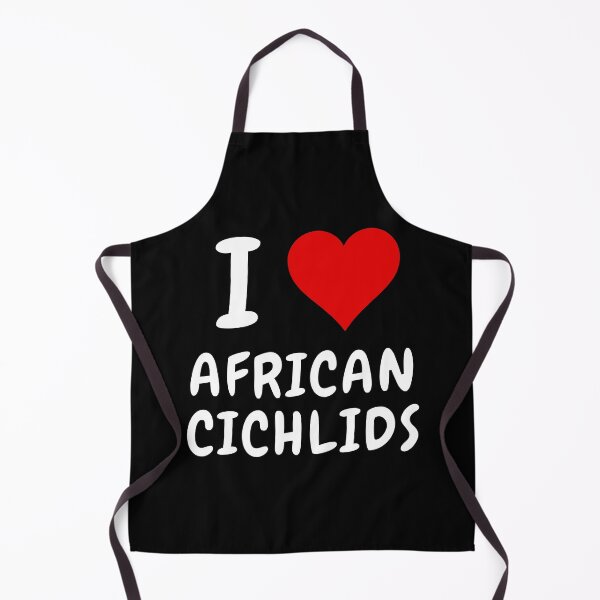 Item preview, I Heart African Cichlids designed and sold by MojaveTradePost.