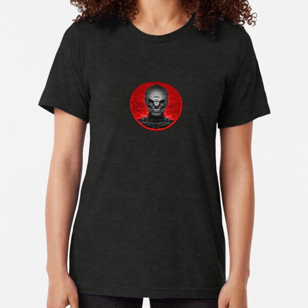 NOCTURNAL TRANSMISSIONS - smile artwork Tri-blend T-Shirt