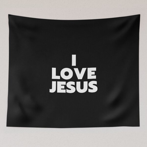 Item preview, I Love Jesus designed and sold by ViewerEqualsPhoton.