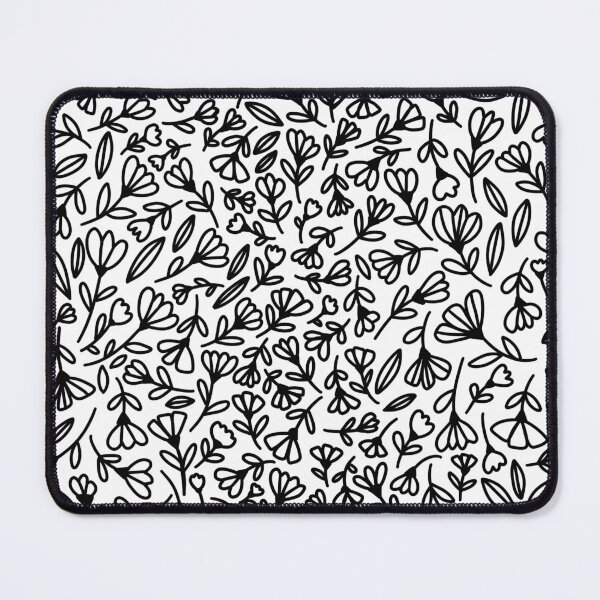 Item preview, Line Art Flower Pattern designed and sold by Stephanie McRae.