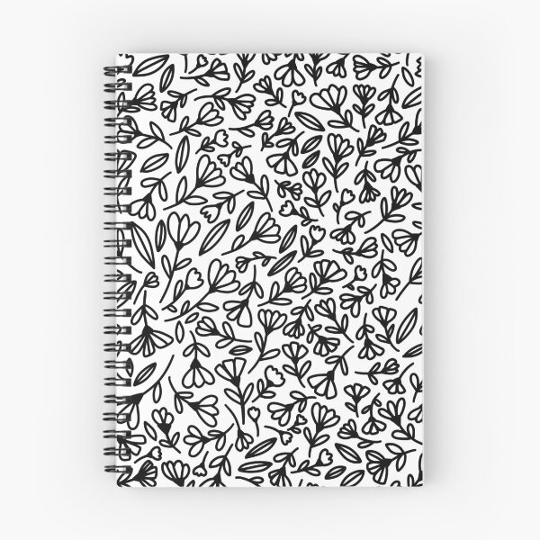 Item preview, Line Art Flower Pattern designed and sold by Stephanie McRae.