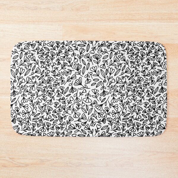 Item preview, Line Art Flower Pattern designed and sold by Stephanie McRae.